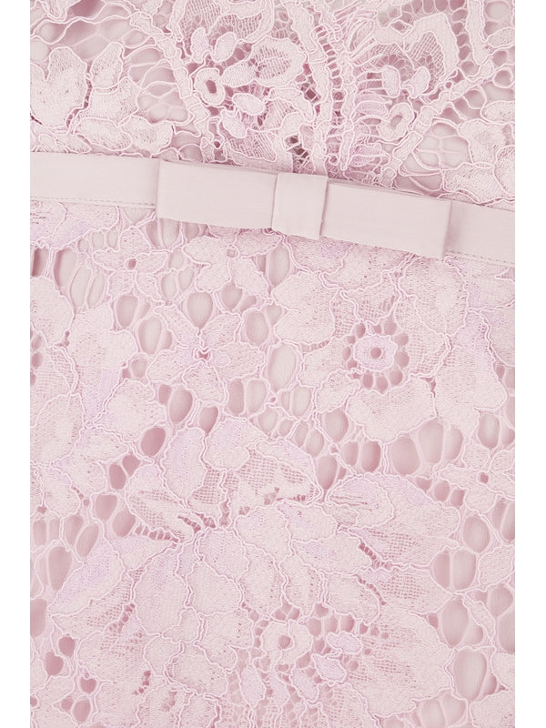 Self-Portrait Pink Mini Dress - Image 3