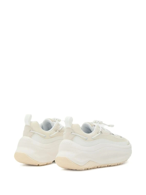 Moon Boot White Low Top Sneakers - Image 2