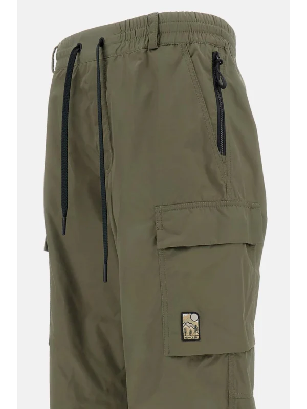 Moncler Green Casual Pants - Image 4