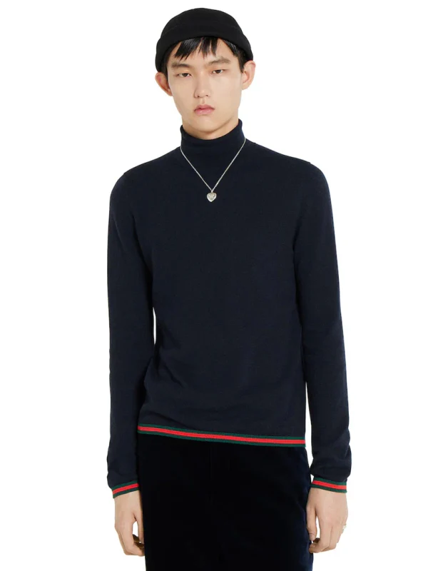 Gucci Navy Knitted - Image 2