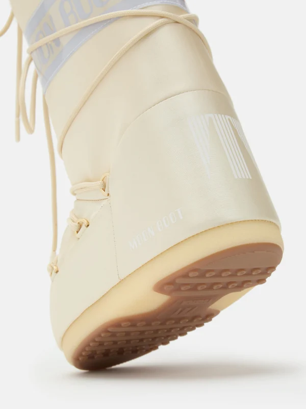 Moon Boot Ivory Lace-Up Boots - Image 5