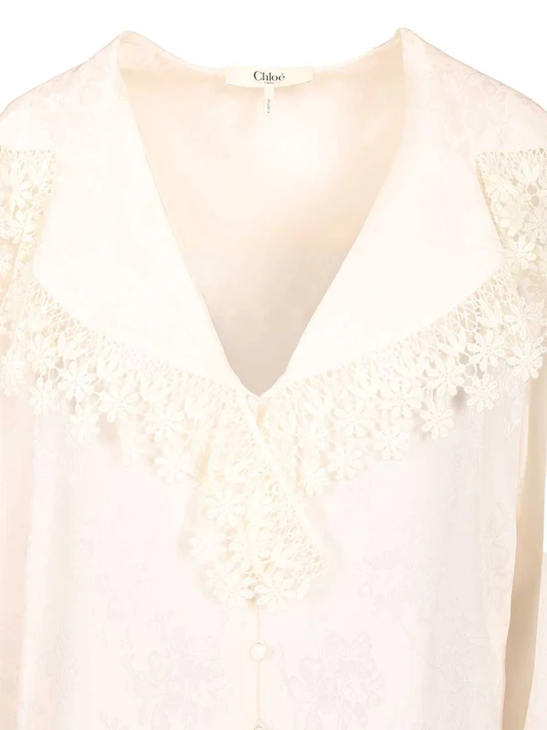 Chloe White Shirts & Blouses - Image 4
