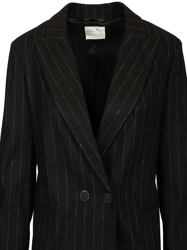Forte_Forte Black Tailored Jackets - Image 4