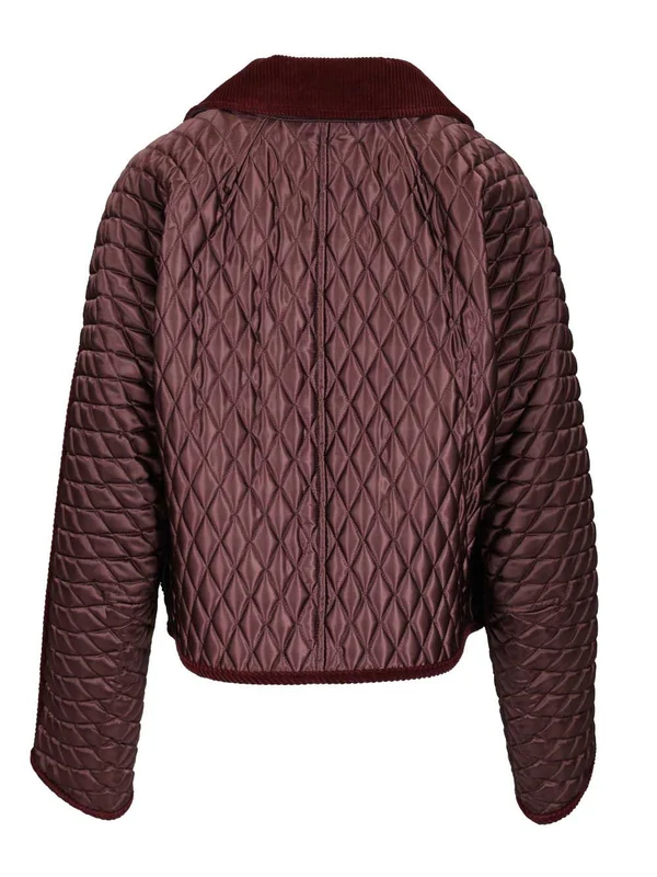 Burberry Burgundy Jackets - Image 3