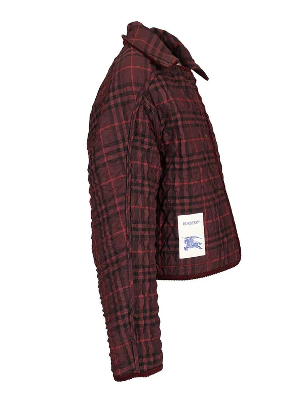 Burberry Burgundy Jackets - Image 5