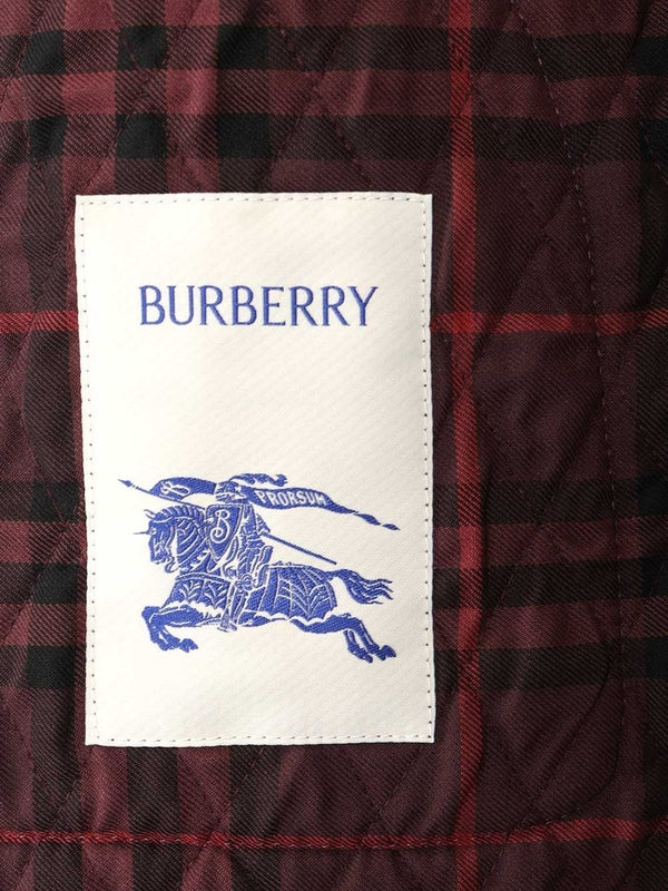 Burberry Burgundy Jackets - Image 7