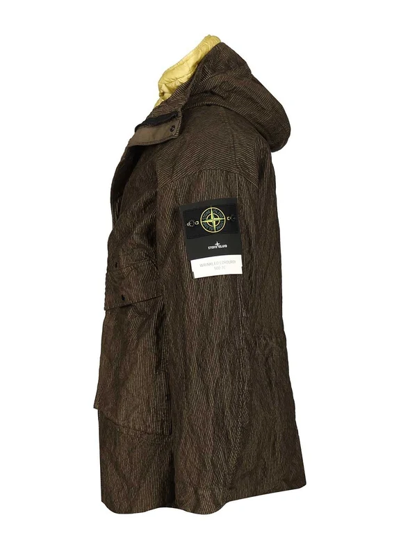 Stone Island Green Parka - Image 3
