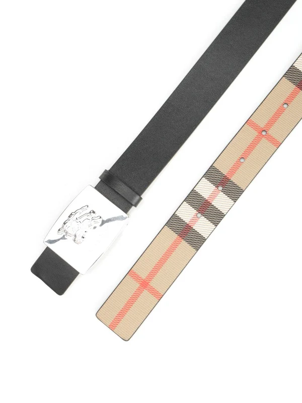 Burberry Black Leather Belts - Image 2