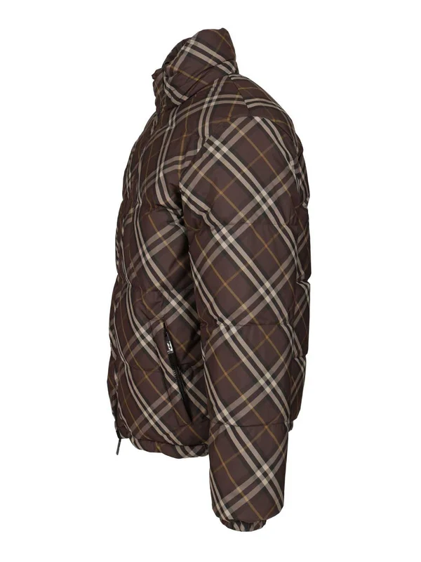 Burberry Brown Checked Down - Image 3