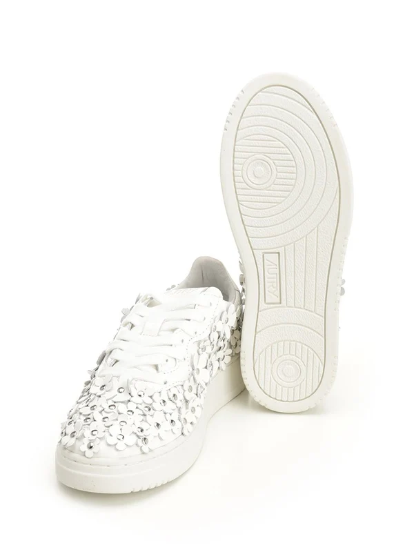 Autry White Low Top Sneakers - Image 5
