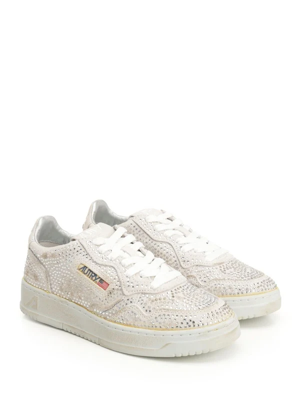 Autry White Low Top Sneakers - Image 2