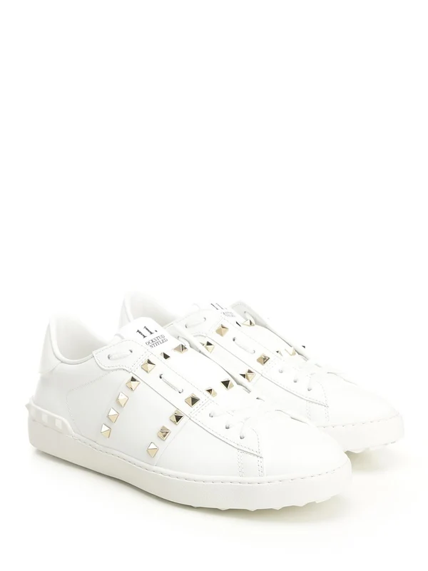 Valentino White Low Top Sneakers - Image 2