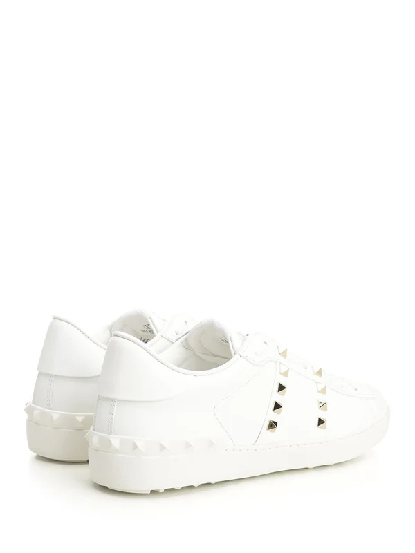 Valentino White Low Top Sneakers - Image 3