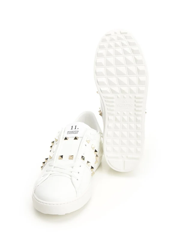 Valentino White Low Top Sneakers - Image 5