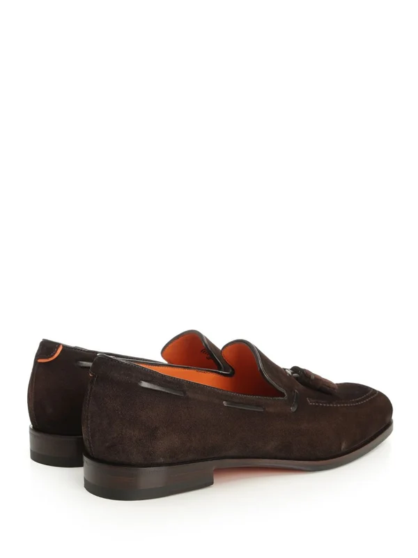 Santoni Brown Loafers - Image 3