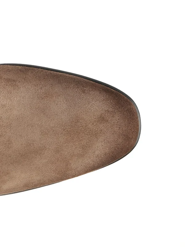 Santoni Brown Ankle Boots - Image 4