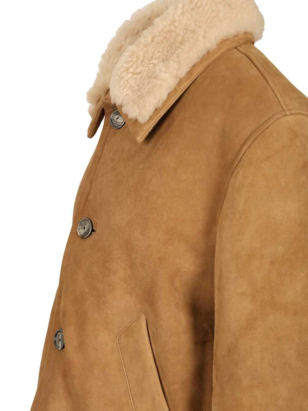 Ami Brown Fur & Shearling - Image 4