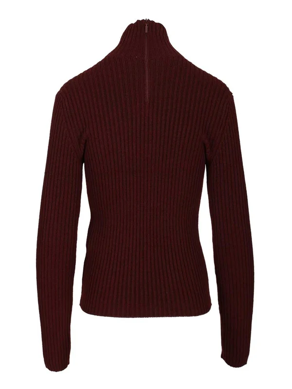 Max Mara Burgundy Knitted - Image 2