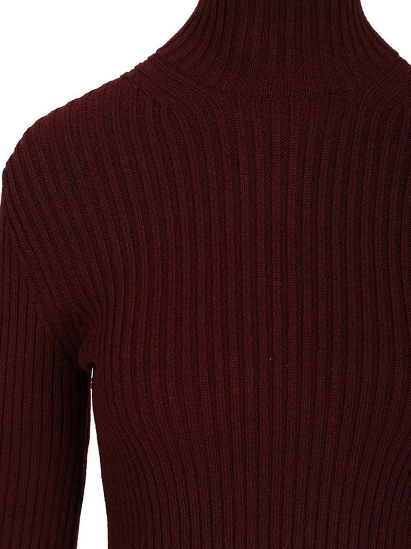 Max Mara Burgundy Knitted - Image 4