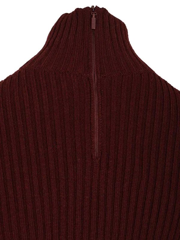 Max Mara Burgundy Knitted - Image 5