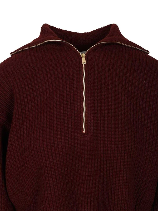 Max Mara Burgundy Knitted - Image 4