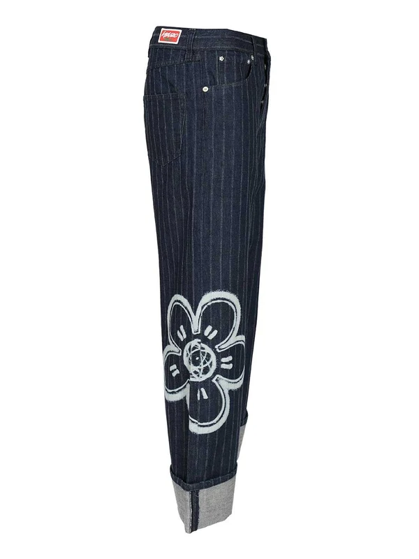 Kenzo Blue Denim Pants - Image 3
