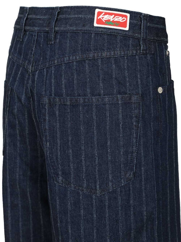 Kenzo Blue Denim Pants - Image 4
