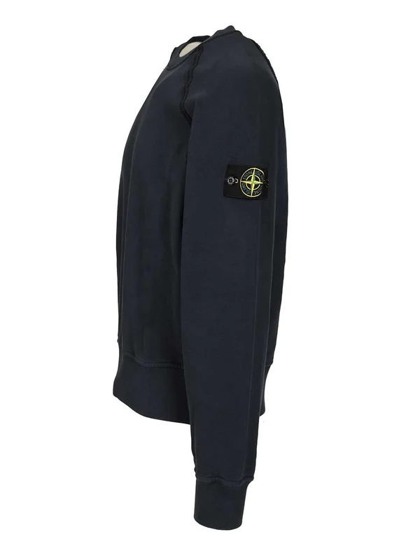 Stone Island Blue Sweatshirts - Image 3