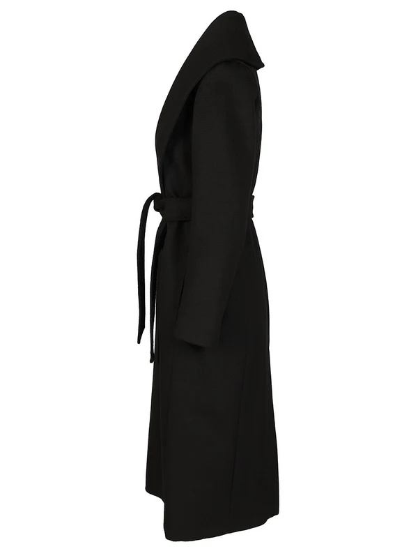 Max Mara Studio Black Coats - Image 3