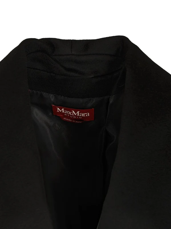Max Mara Studio Black Coats - Image 4