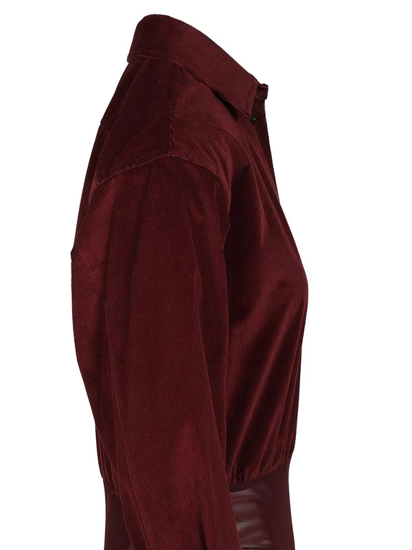 Max Mara Burgundy Body Suits - Image 3