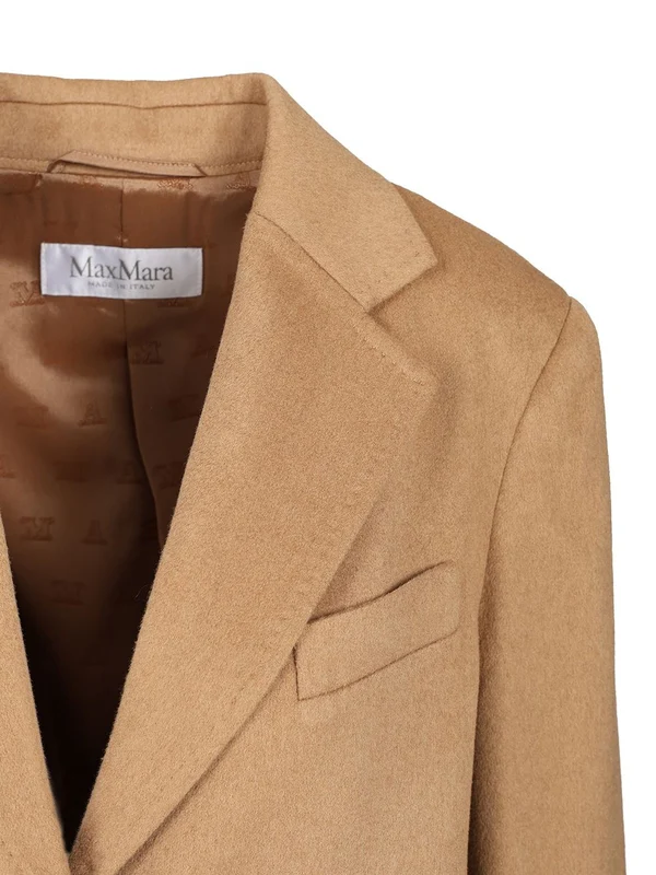 Max Mara Beige Tailored Jackets - Image 5