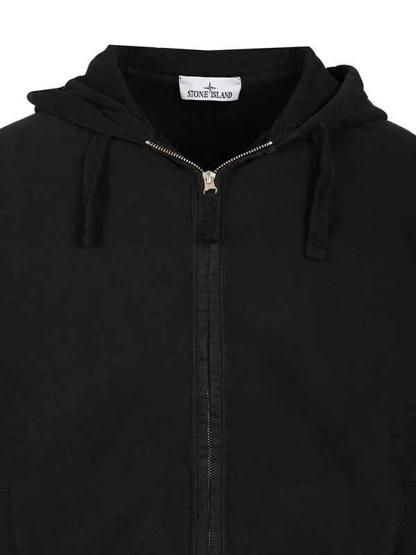 Stone Island Black Hoodies - Image 4
