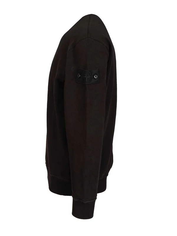 Stone Island Black Sweatshirts - Image 3