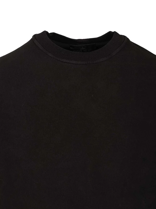 Stone Island Black Sweatshirts - Image 4