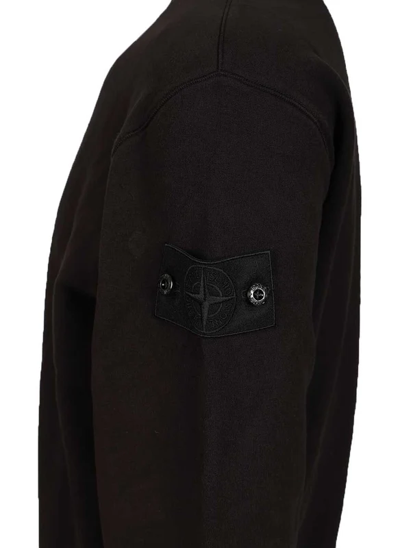 Stone Island Black Sweatshirts - Image 5
