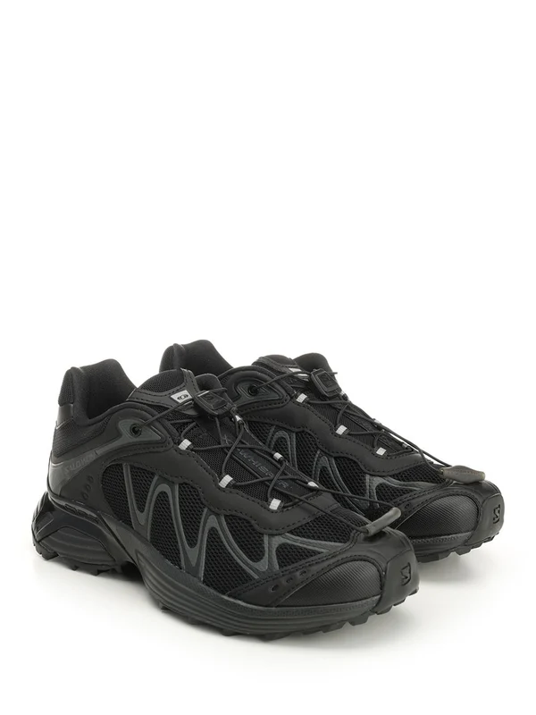Salomon Black Low Top Sneakers - Image 2