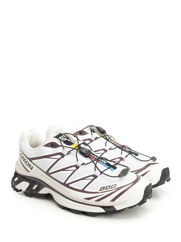 Salomon White Low Top Sneakers - Image 2