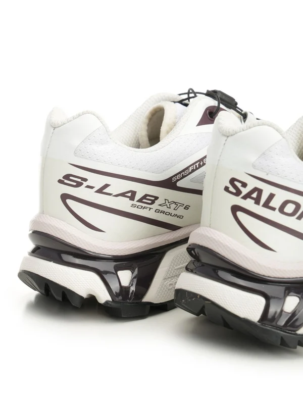 Salomon White Low Top Sneakers - Image 6