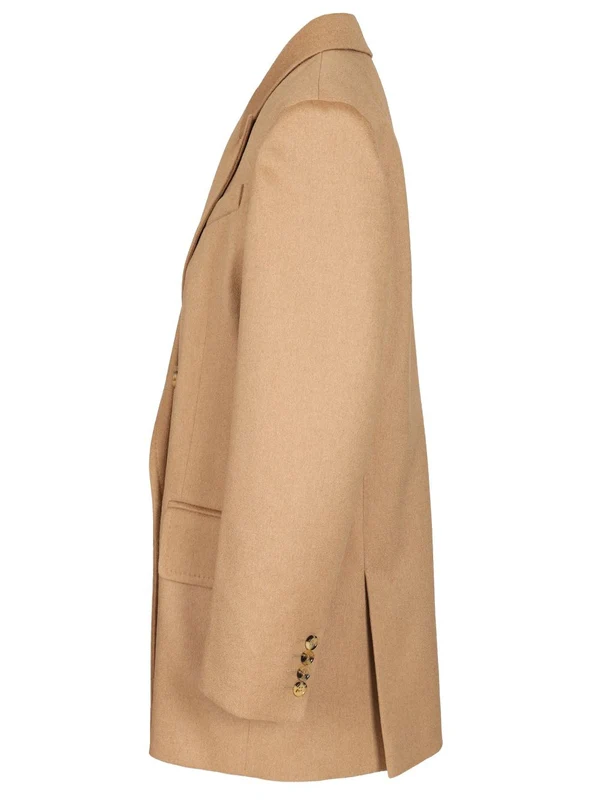Max Mara Beige Tailored Jackets - Image 3