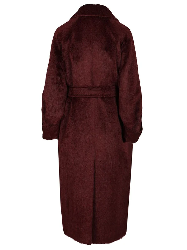 Max Mara Burgundy Coats - Image 2