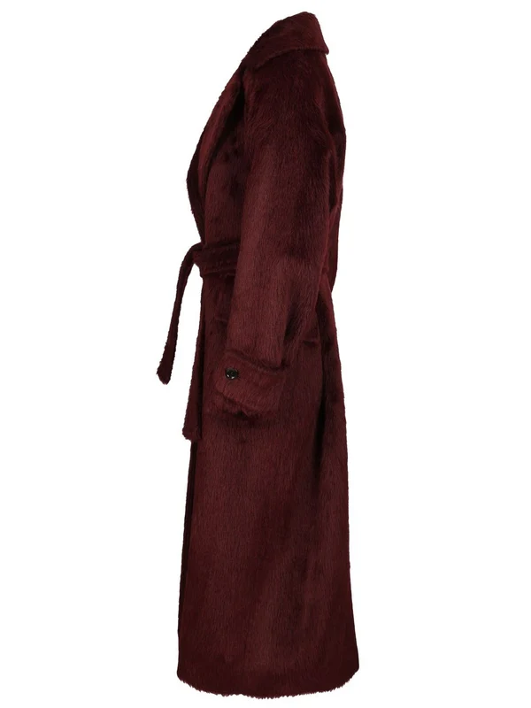 Max Mara Burgundy Coats - Image 3