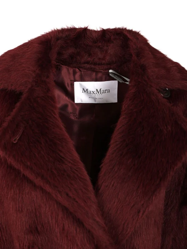 Max Mara Burgundy Coats - Image 5