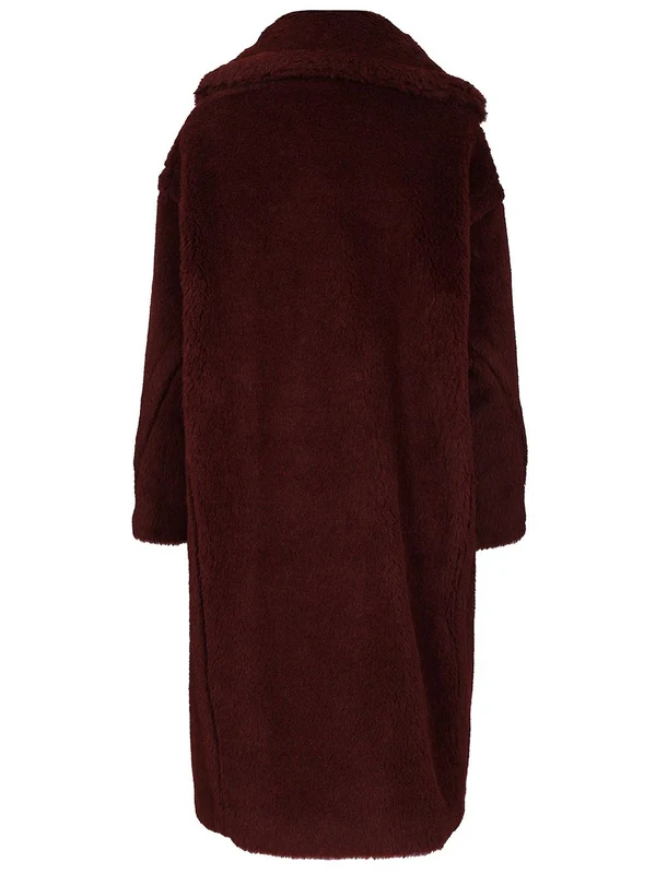 Max Mara Burgundy Coats - Image 2