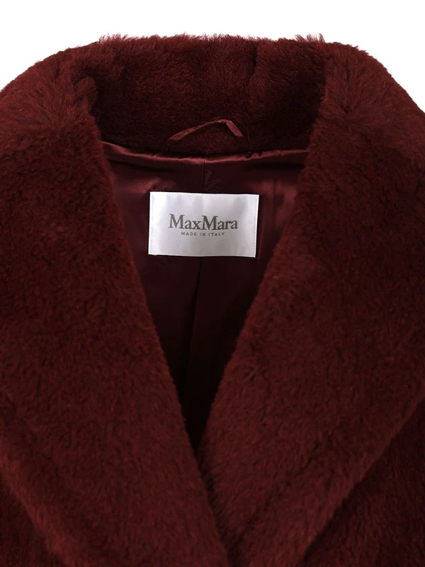 Max Mara Burgundy Coats - Image 4