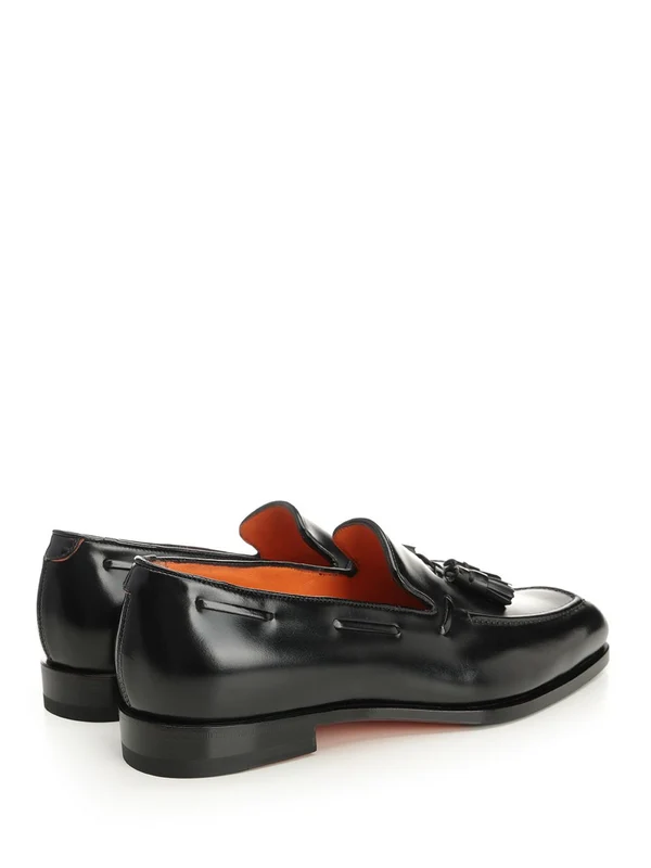Santoni Black Loafers - Image 3