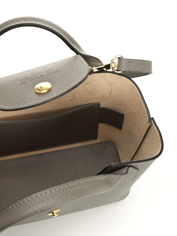 Longchamp Grey Tote Bags - Image 4