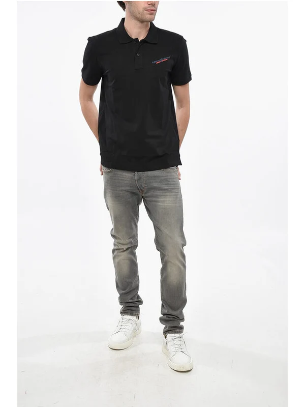 Diesel Black Polo Shirts - Image 4