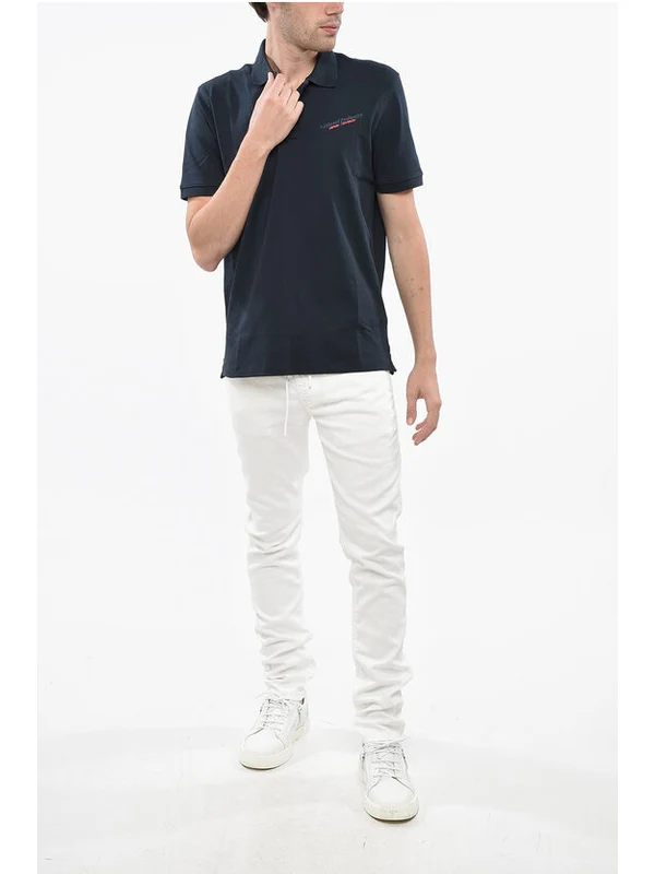 Diesel Navy Polo Shirts - Image 4