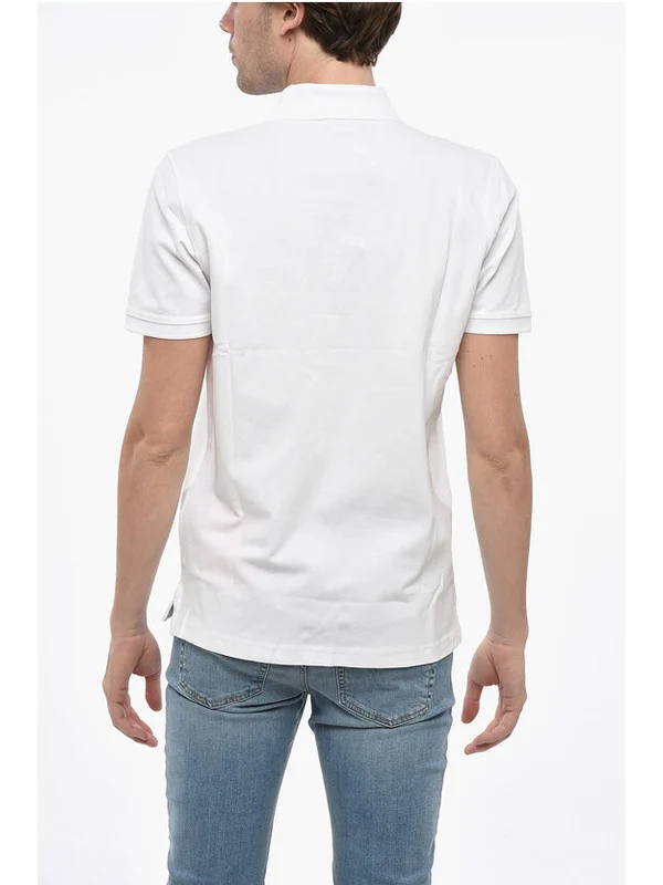 Diesel White Polo Shirts - Image 2